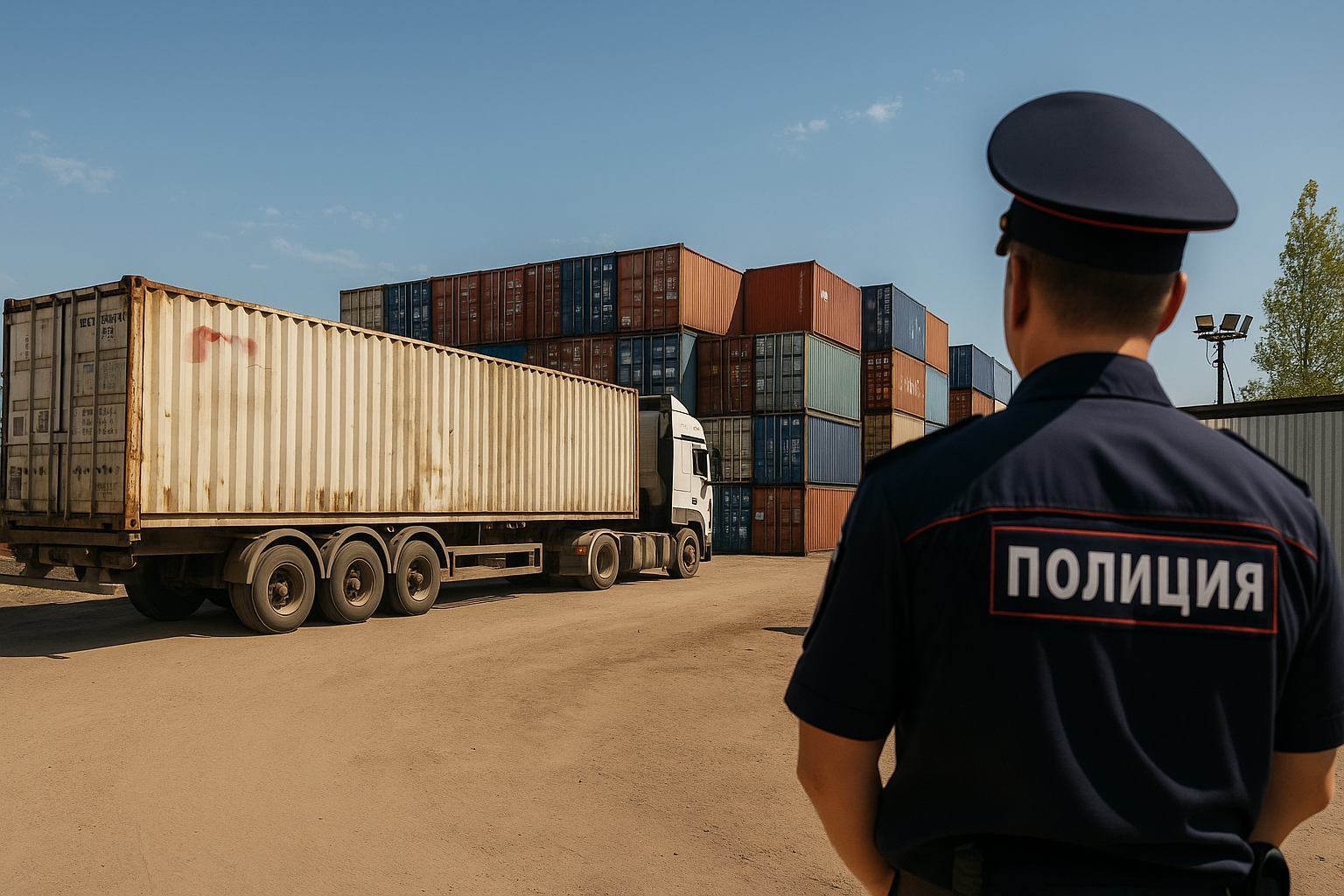 Убогая контейнерная площадка