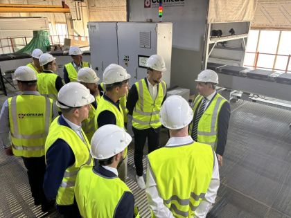 Визит представителей ИДС Боржоми на производственный комплекс COMITAS