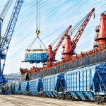 РЖД. Погрузка в направлении морских портов