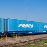 Fesco контейнерный поезд